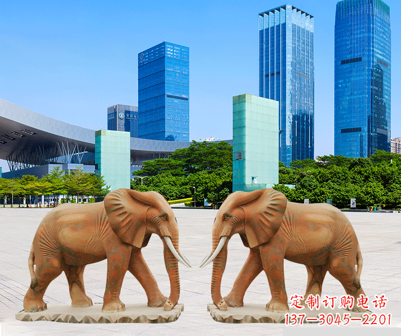宁夏雕刻石雕大象的