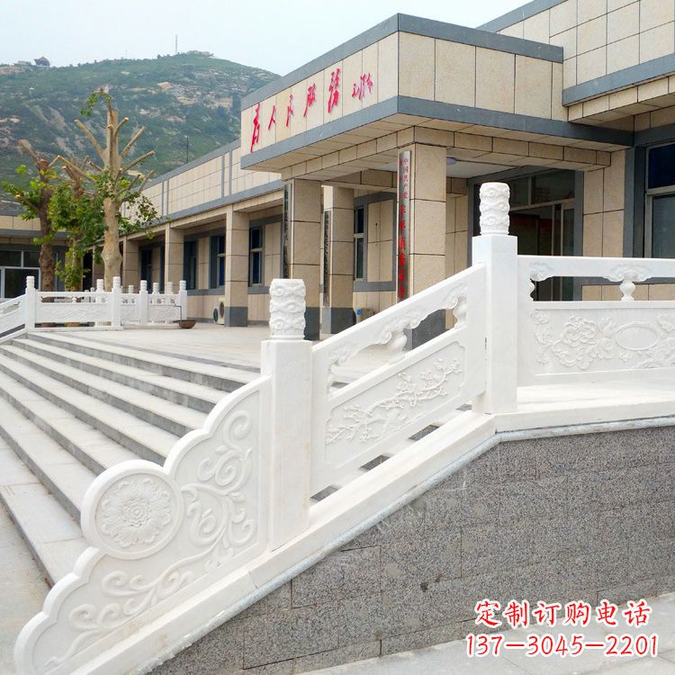 宁夏白石精致栏板自然优雅的家居装饰