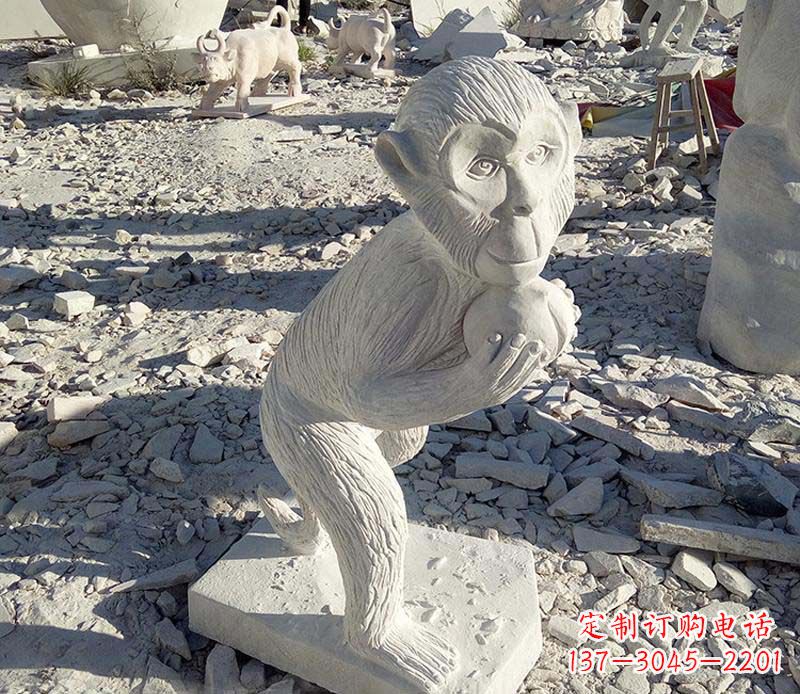 宁夏“猴子石雕”——精致细腻的石头精雕