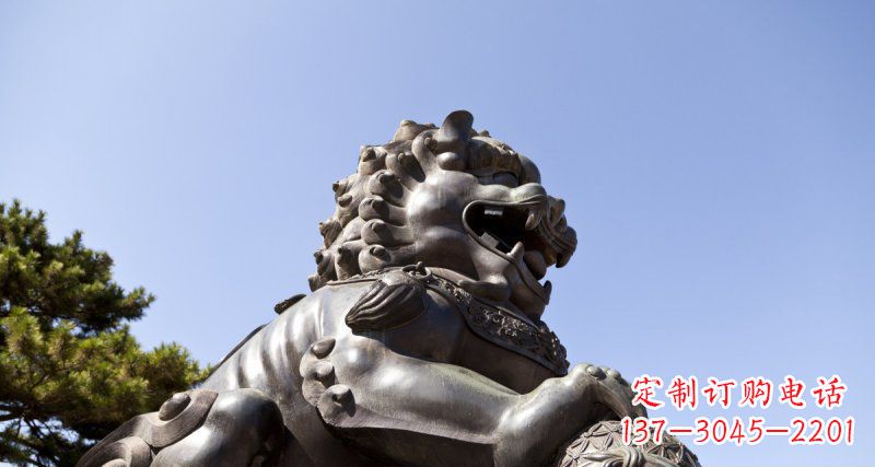 宁夏新精美铜质狮子雕塑
