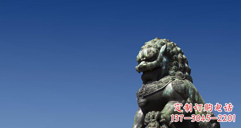 宁夏北京青铜狮子雕塑 (2)