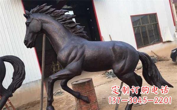宁夏马之铜雕