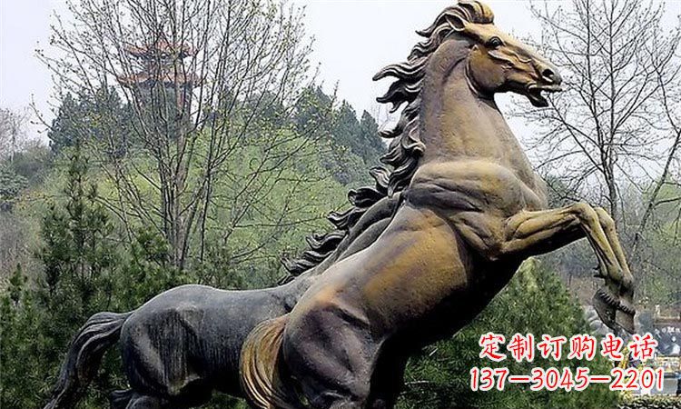 宁夏动物精灵铜雕