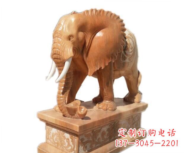 宁夏大象石雕