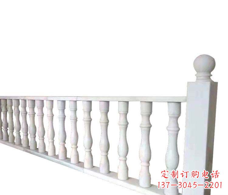 宁夏别墅汉白玉栏杆景观石雕