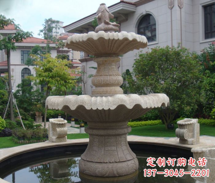宁夏欧式喷泉石雕提升家园的美丽