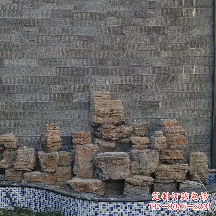 宁夏新一代家庭装饰品——精致把玩假山