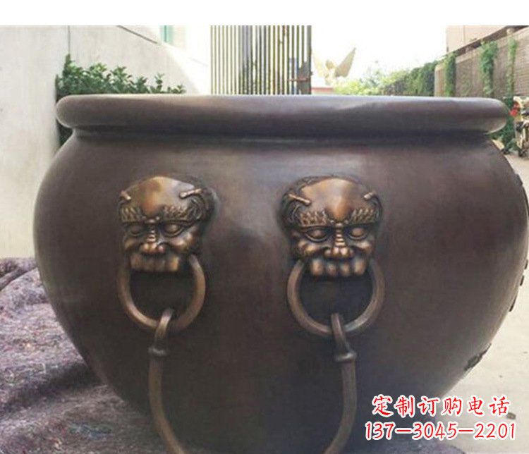 宁夏铜质水缸