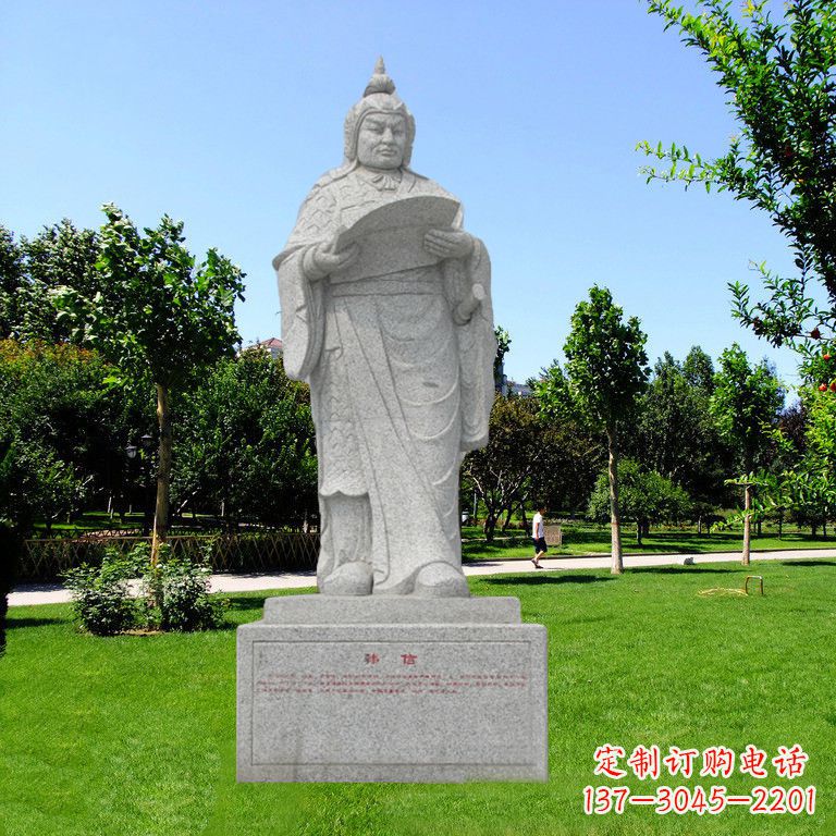 宁夏韩信石雕—传承古代文明的象征