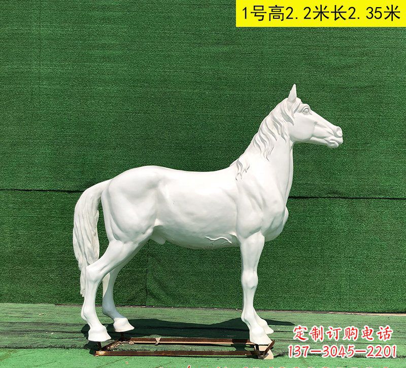 宁夏玻璃钢马雕塑——精美的艺术品