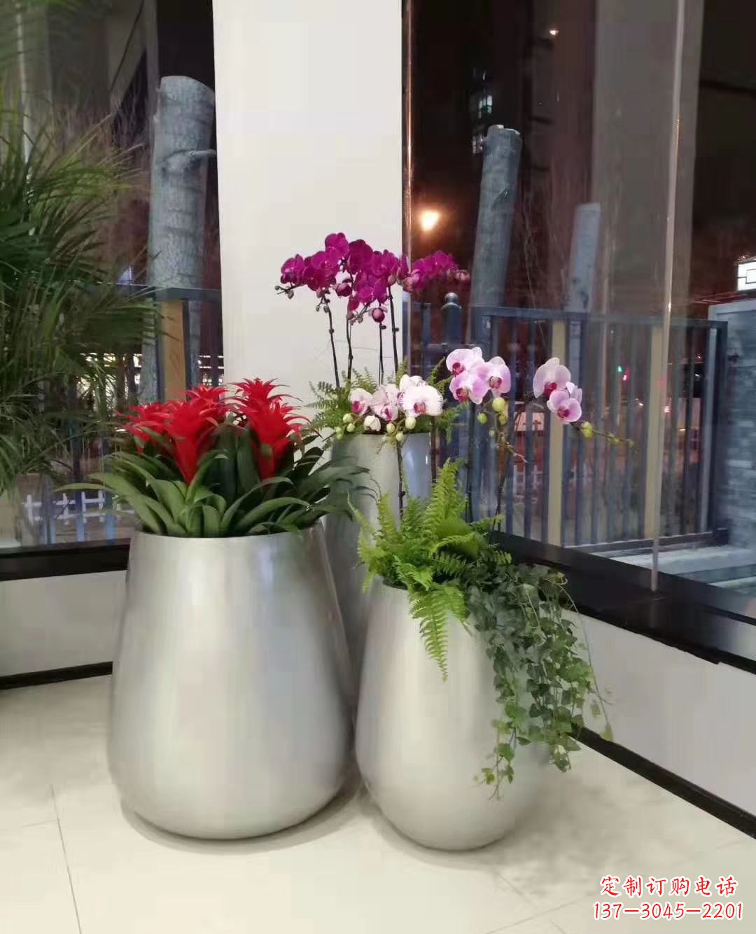 宁夏玻璃钢花盆雕塑艺术之美