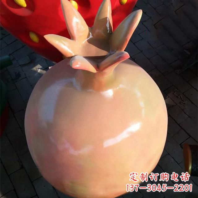 宁夏石榴雕塑绚丽多彩的艺术瑰宝