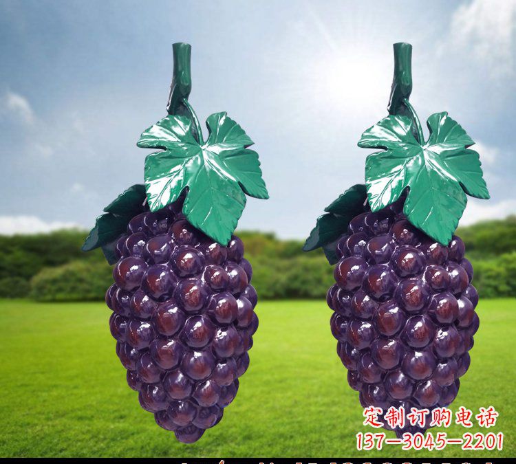 宁夏玻璃钢水果雕塑创造出一个美丽的世界