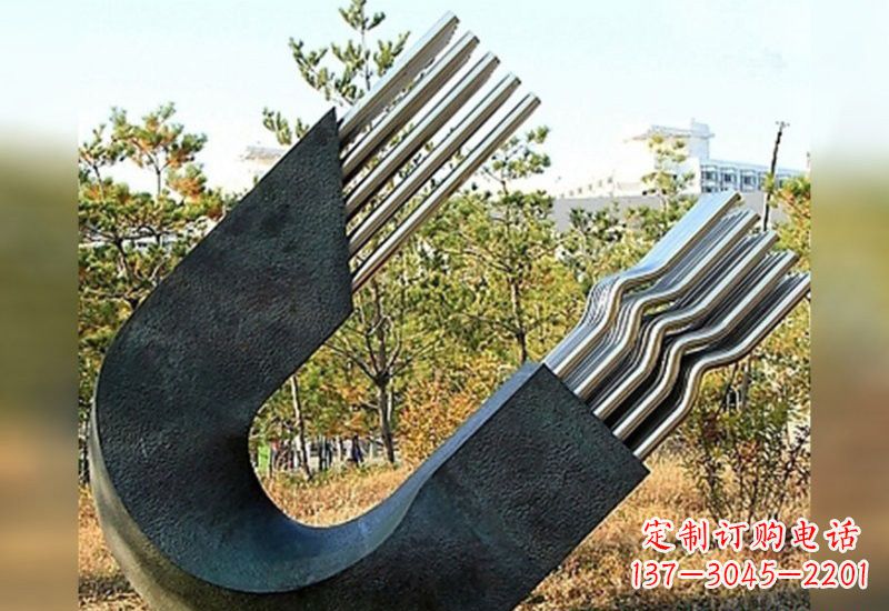 宁夏不锈钢磁铁雕塑绚丽多彩的艺术珍品