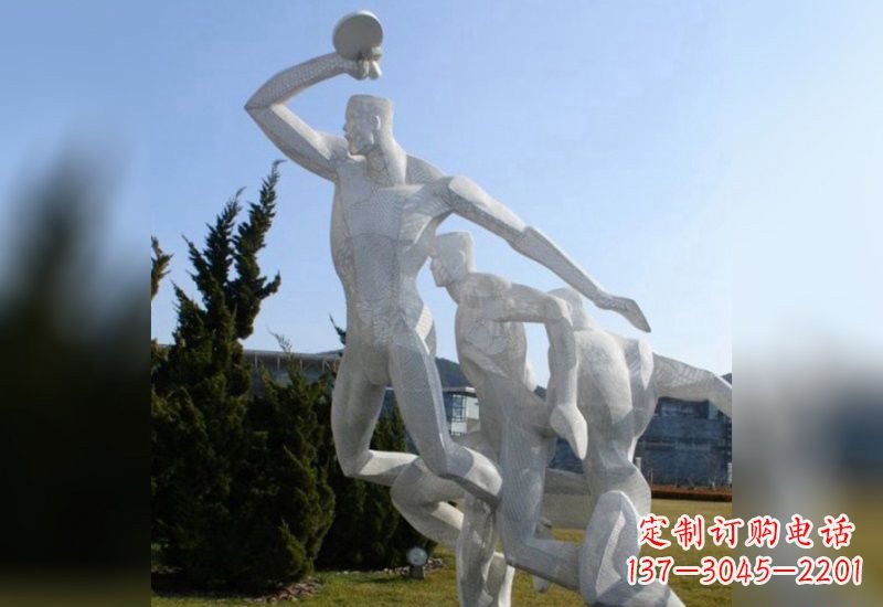 宁夏精致的乒乓球雕塑