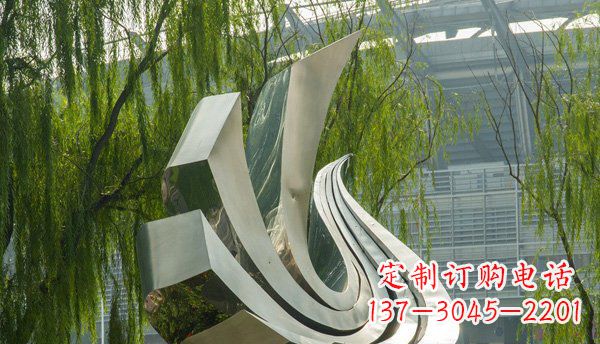 宁夏不锈钢鸽子雕塑