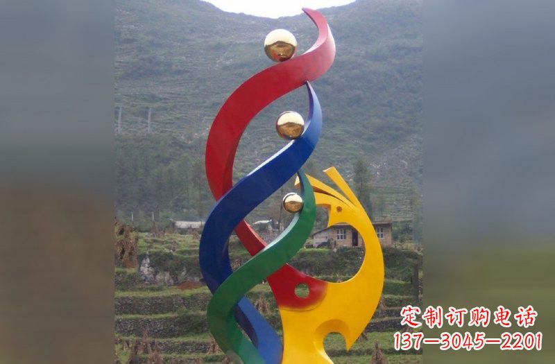 宁夏不锈钢凤凰雕塑象征着精致的美