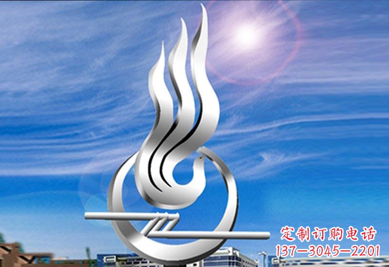 宁夏精美不锈钢凤凰雕塑