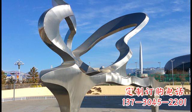 宁夏不锈钢钢琴雕塑