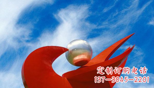 宁夏不锈钢抽象鸽子广场雕塑