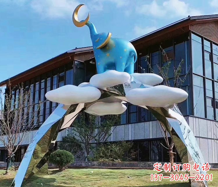 宁夏精美不锈钢拱门雕塑