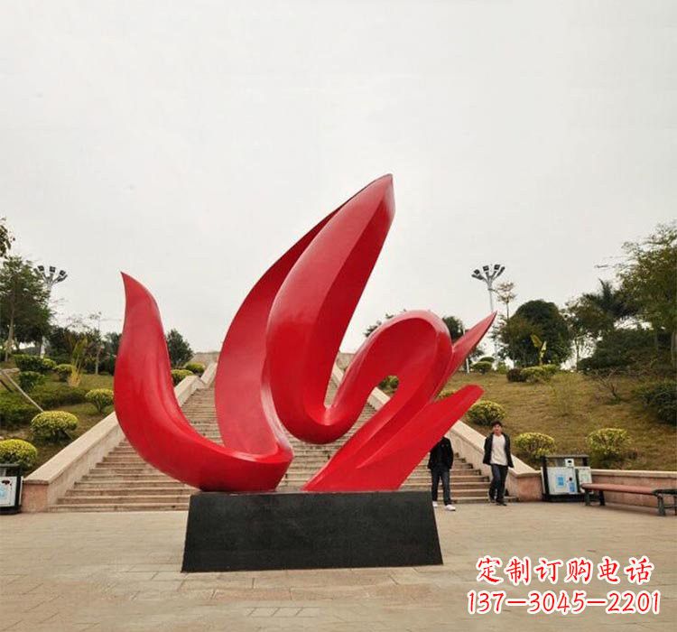宁夏不锈钢火苗雕塑艺术之灵感
