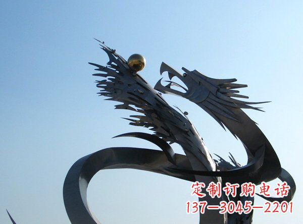 宁夏不锈钢动物雕塑——精美绝伦