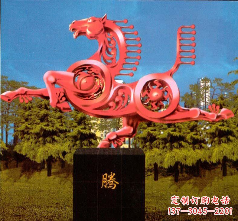 宁夏精美不锈钢马雕塑