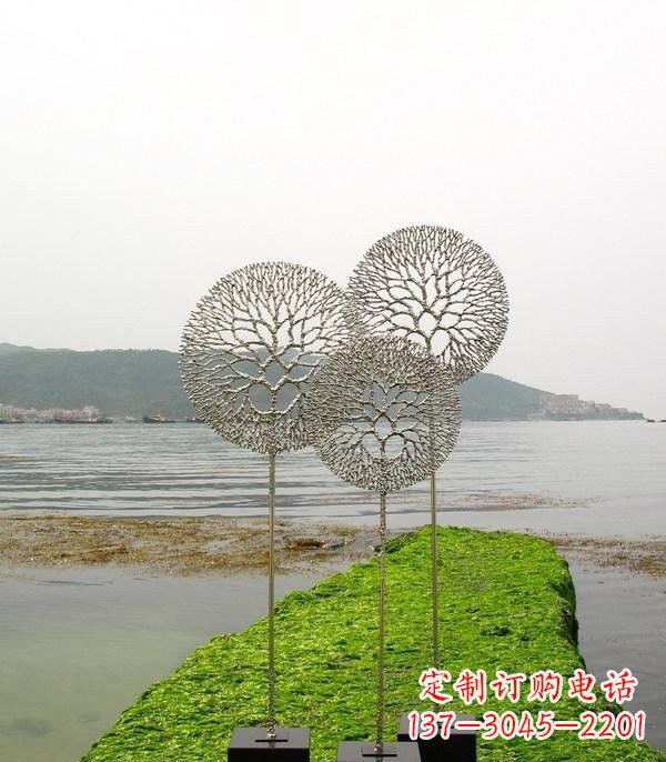 宁夏不锈钢蒲公英雕塑抽象美的象征