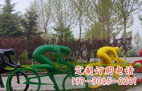 宁夏不锈钢自行车雕塑——让您的自行车更加精美