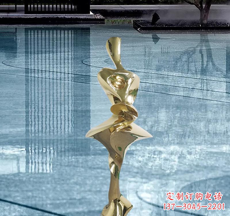 宁夏不锈钢材质的人体雕塑