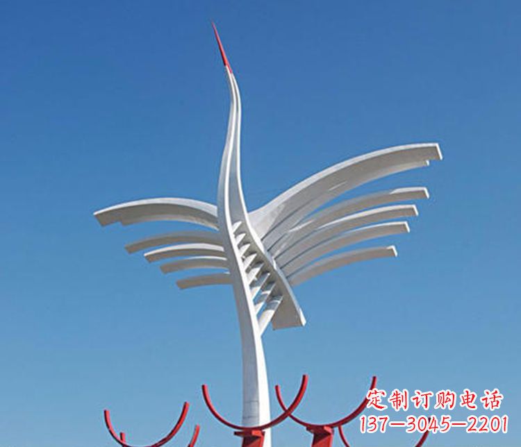宁夏不锈钢大雁雕塑——纪念传统文化的精美艺术品