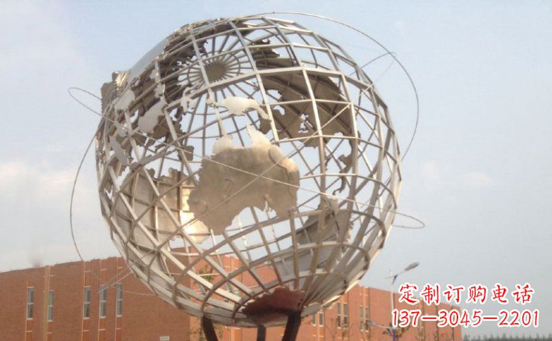 宁夏不锈钢地球雕塑——一件集美丽与坚固于一身的艺术品