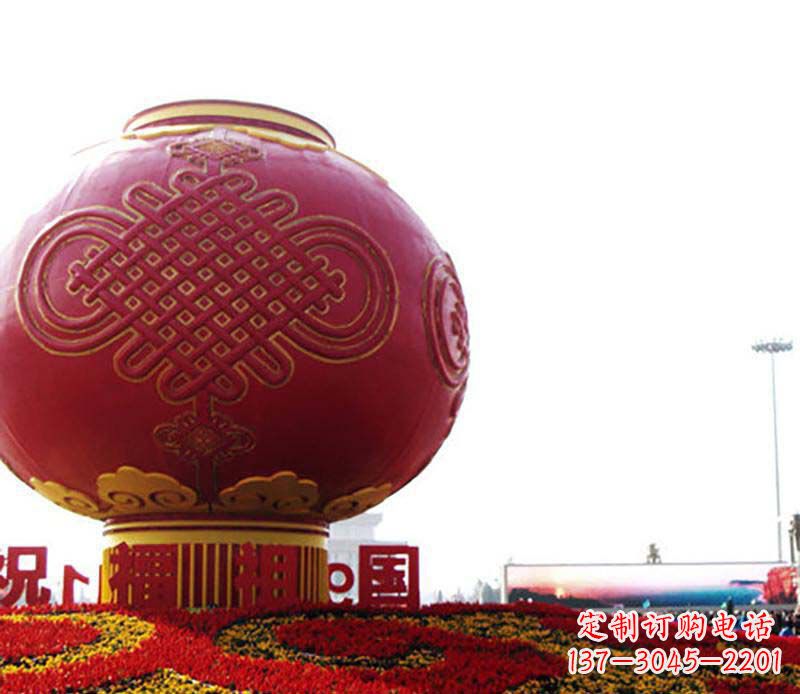 宁夏不锈钢灯笼雕塑精致与美感的完美结合