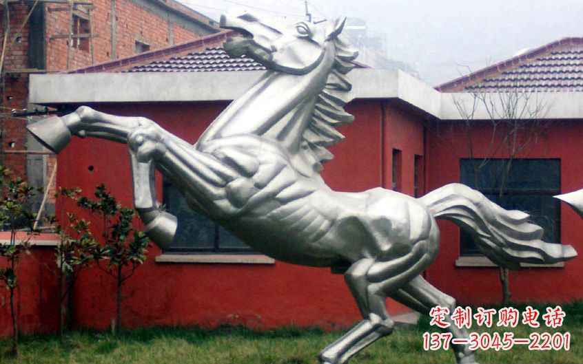 宁夏不锈钢奔马雕塑令人叹为观止的艺术杰作
