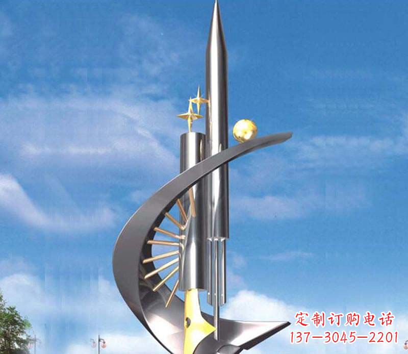 宁夏不锈钢笔雕塑艺术与精美的完美结合