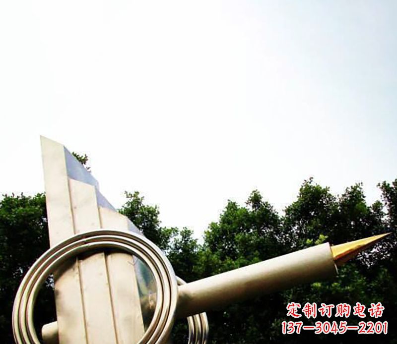 宁夏不锈钢钢笔雕塑把简单的钢笔变成艺术品