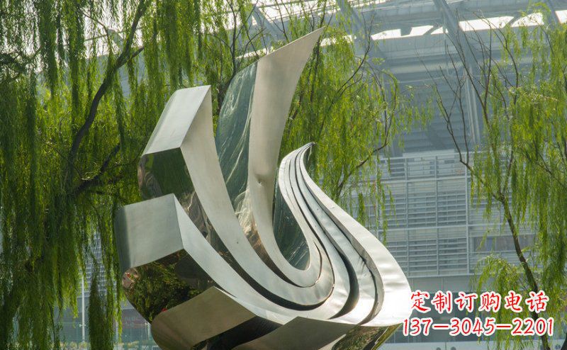 宁夏不锈钢鸽子雕塑