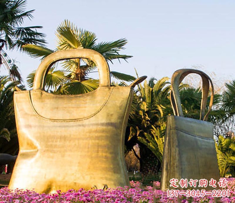 宁夏不锈钢购物袋雕塑艺术与实用的结合