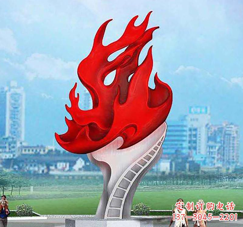 宁夏不锈钢火炬照亮未来