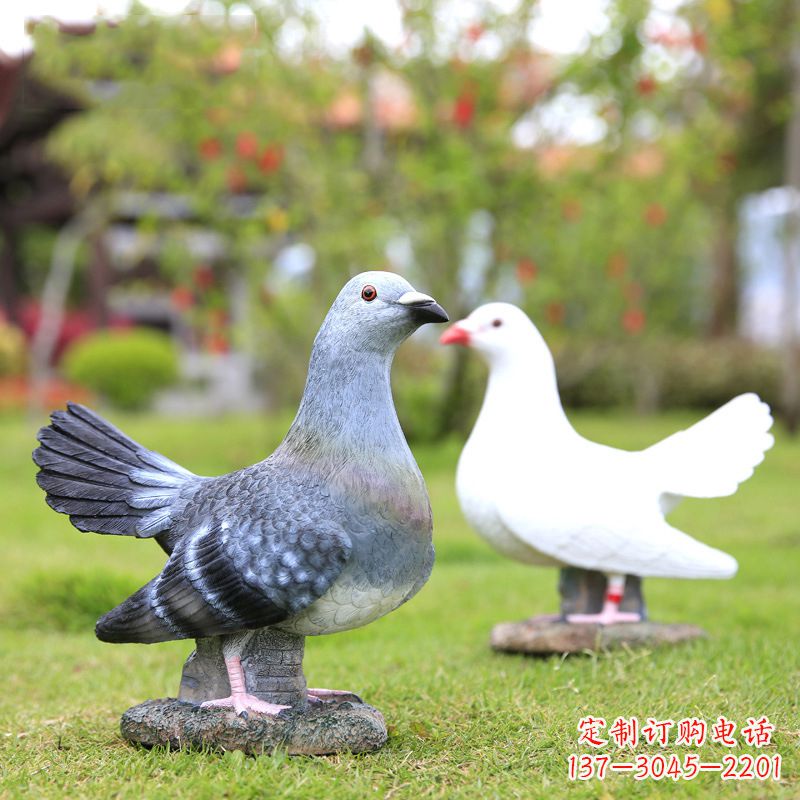 宁夏和平鸽雕塑——象征着永恒的和平