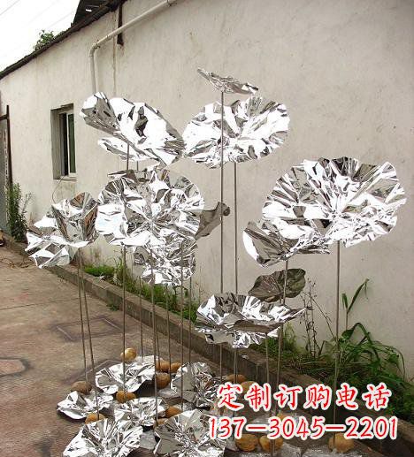宁夏荷叶雕塑传承百年文化精髓