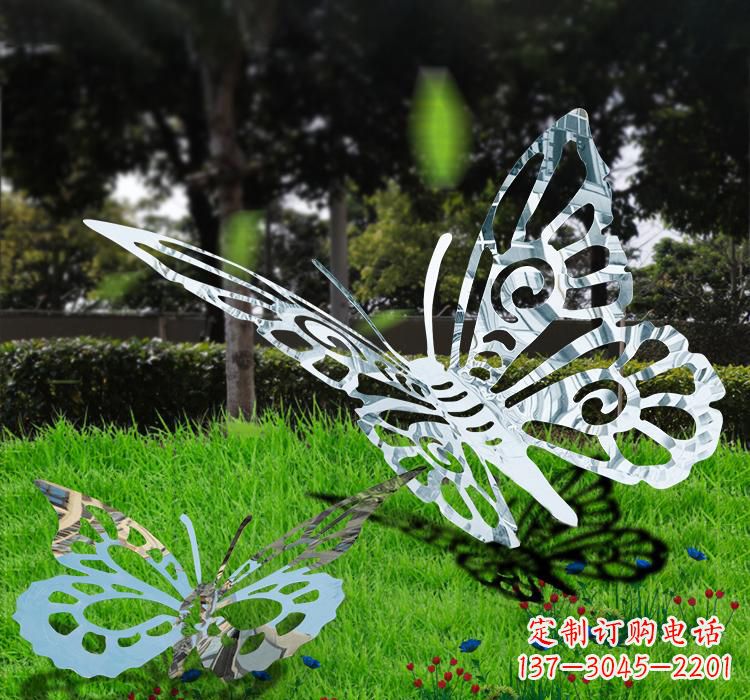 宁夏不锈钢蝴蝶雕塑艺术的美丽诠释