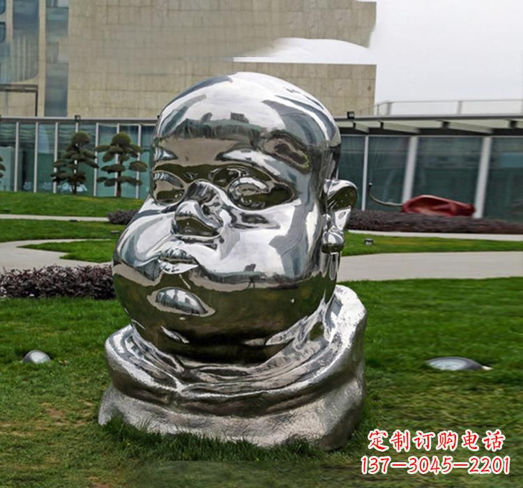 宁夏精美不锈钢儿童雕塑