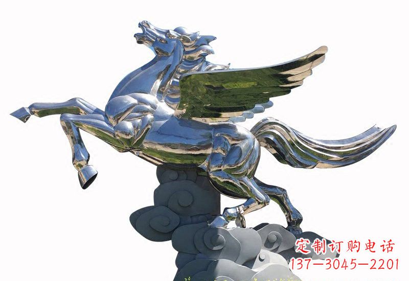 宁夏不锈钢马雕塑把美丽的艺术带入家庭