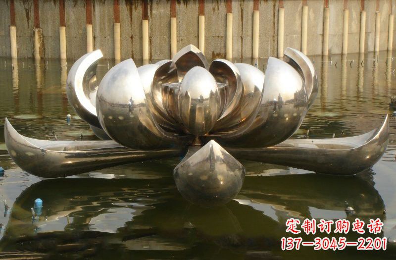 宁夏不锈钢莲花喷泉雕塑艺术精品的传承