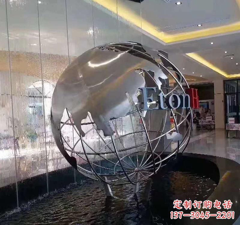 宁夏不锈钢喷泉雕塑给空间增添灵动之美