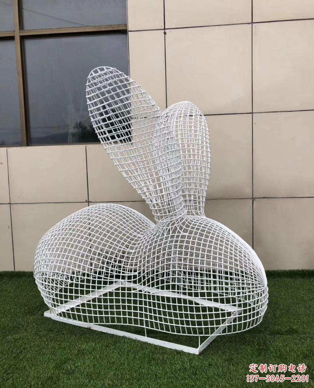宁夏不锈钢镂空动物雕塑精致美观的艺术品