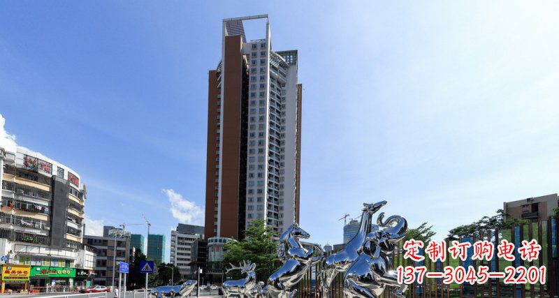 宁夏不锈钢大象雕塑集美观与功能于一体