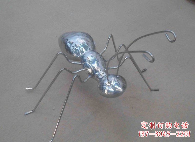宁夏不锈钢蚂蚁公园动物雕塑一种具有艺术价值的蚂蚁雕塑
